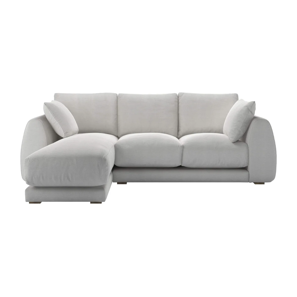 Carmel LHF Chaise Sofa in Sea Spray Aquaclean Clever Chenille – image 1