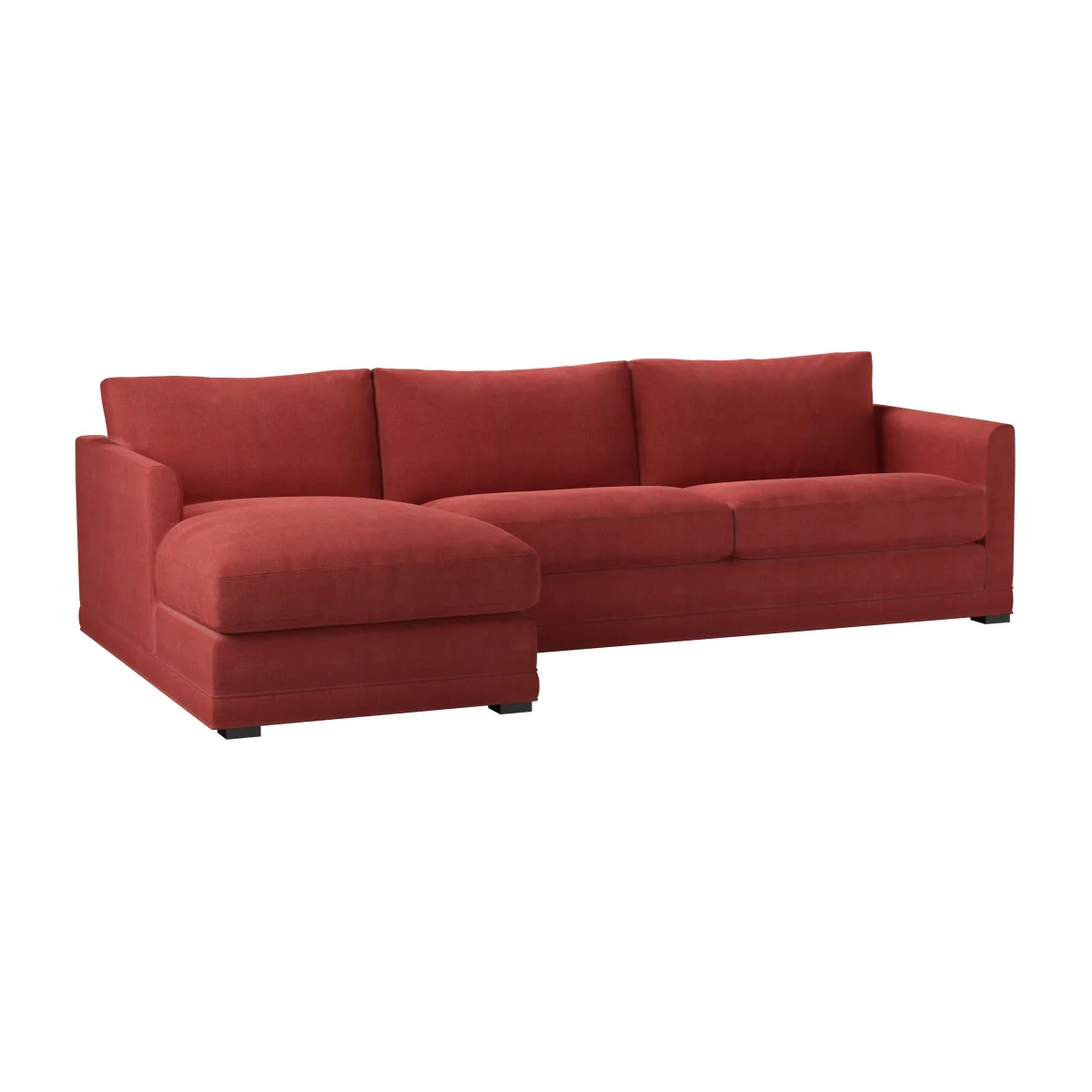Aissa Large LHF Chaise Storage Sofa in Indian Summer Easy Cotton – image 1