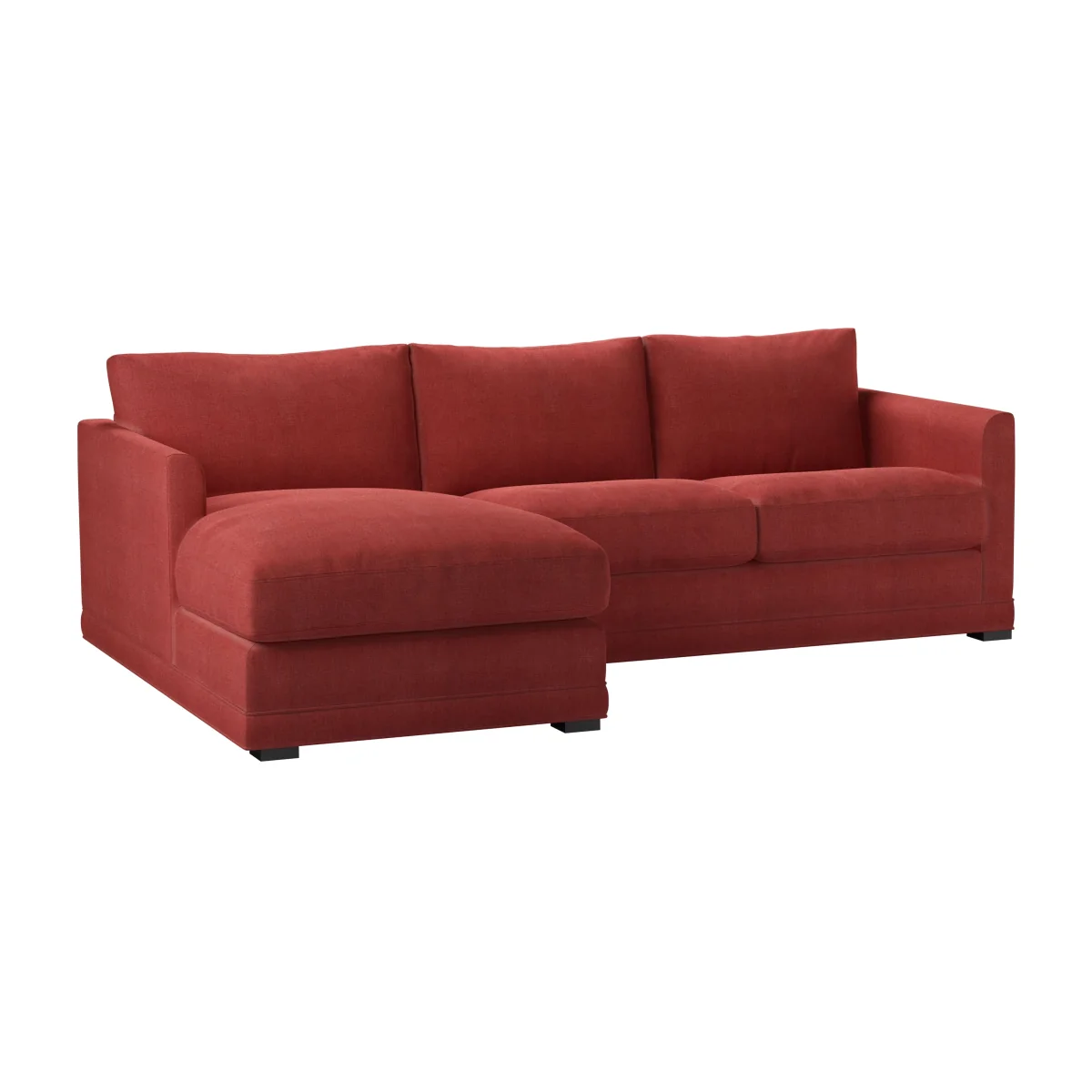 Aissa Small LHF Chaise Storage Sofa in Indian Summer Easy Cotton – image 1