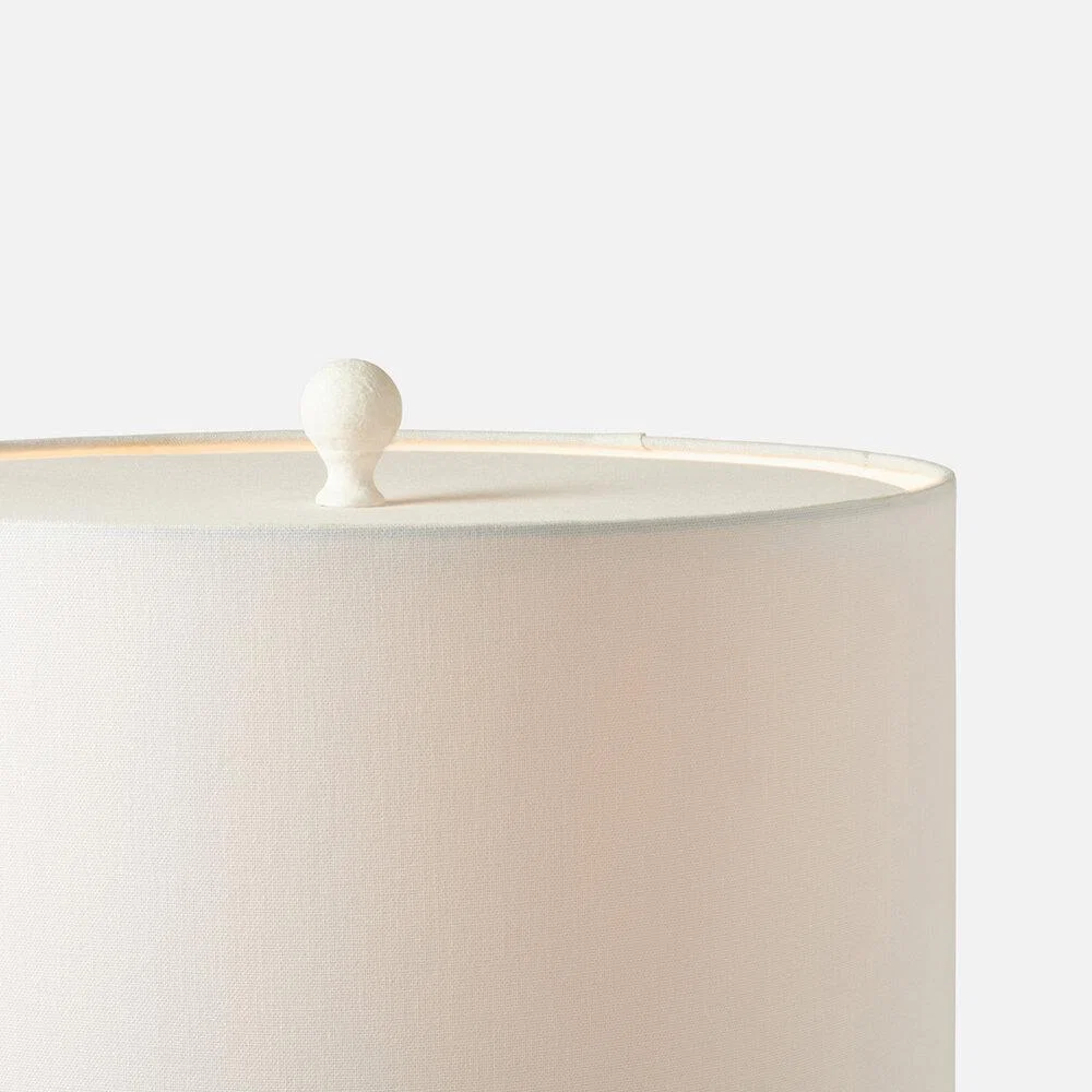 Made Goods - Bethany Table Lamp - Matte White/Gold Resin – image 4