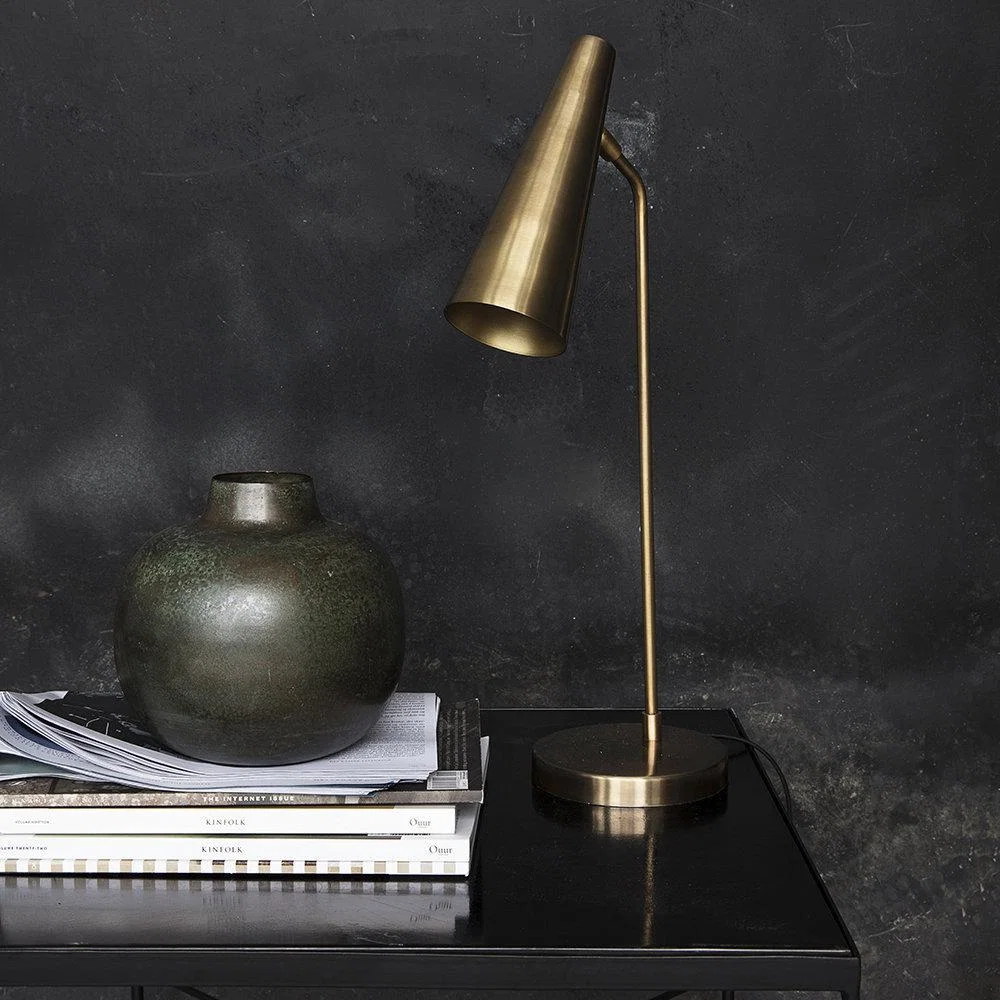 House Doctor - Precise Table Lamp - Brass – image 1