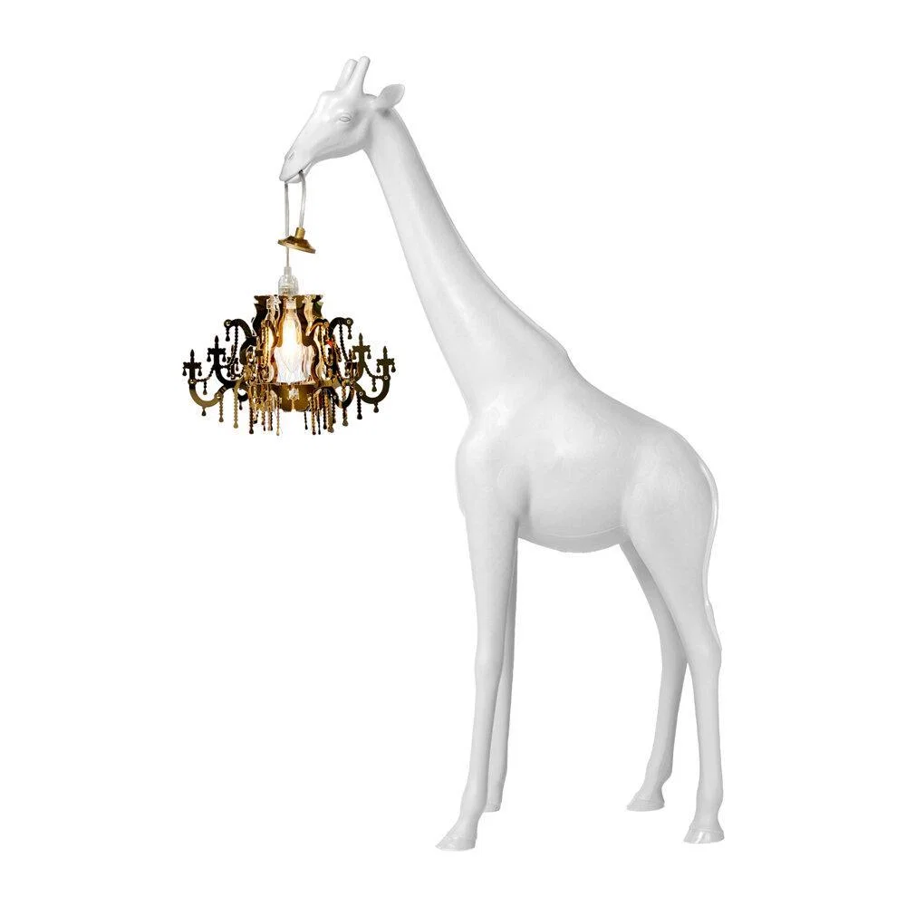 Qeeboo - Giraffe in Love Lamp - White – image 3