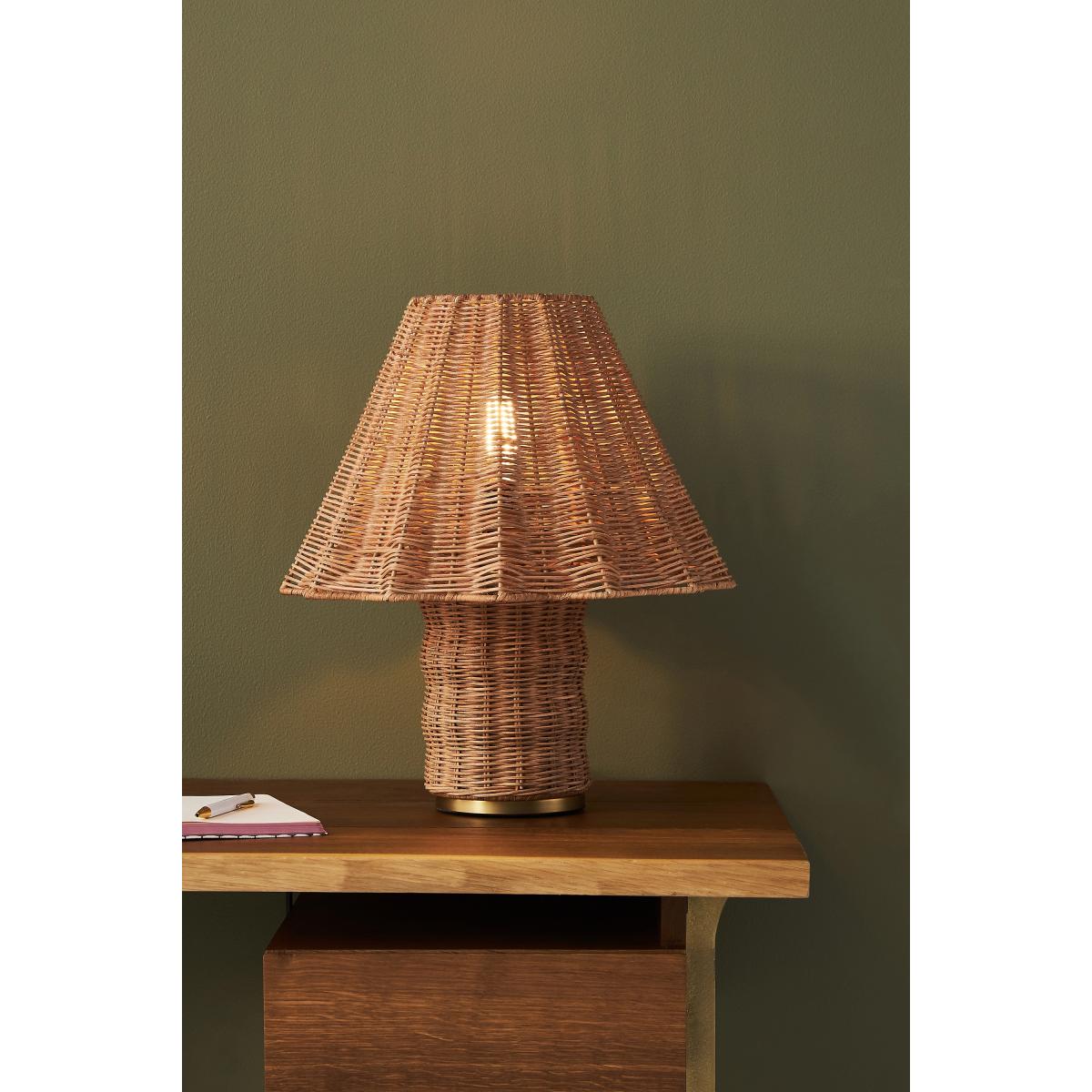 Sutton Rattan Table Lamp – image 2