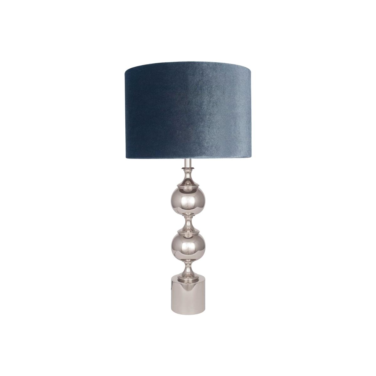 Sculpted Silver Table Lamp, Grey | Barker & Stonehouse – image 1