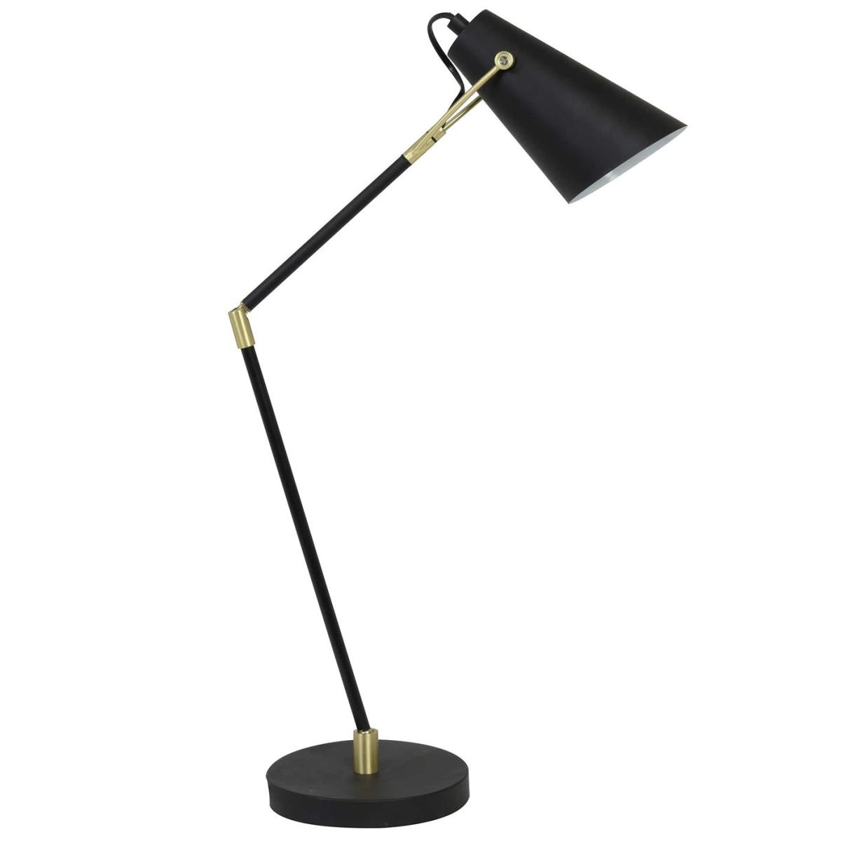 Angular Table Lamp, Black Metal | Barker & Stonehouse – image 2