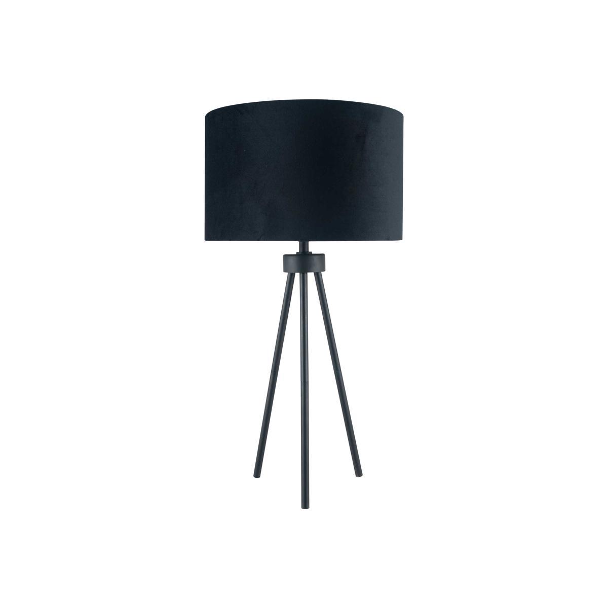 Tripod Table Lamp, Matt Black – image 1