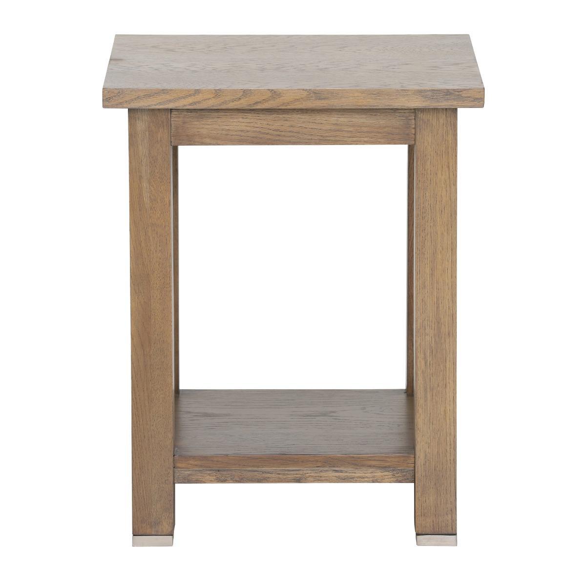 Ibex Lamp Table, Burnt Oak – image 2