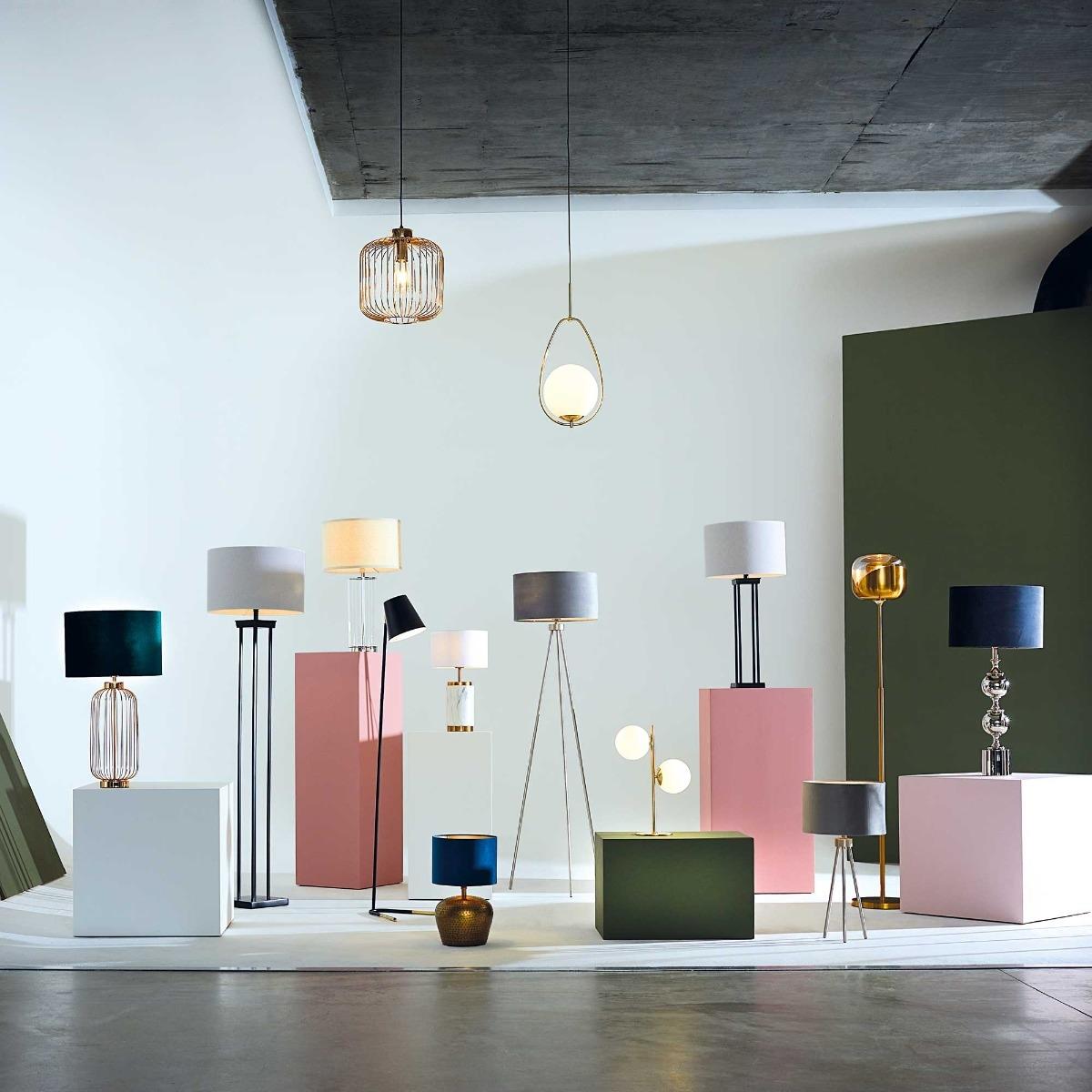 Gold Hammered Table Lamp Metal | Barker & Stonehouse – image 2