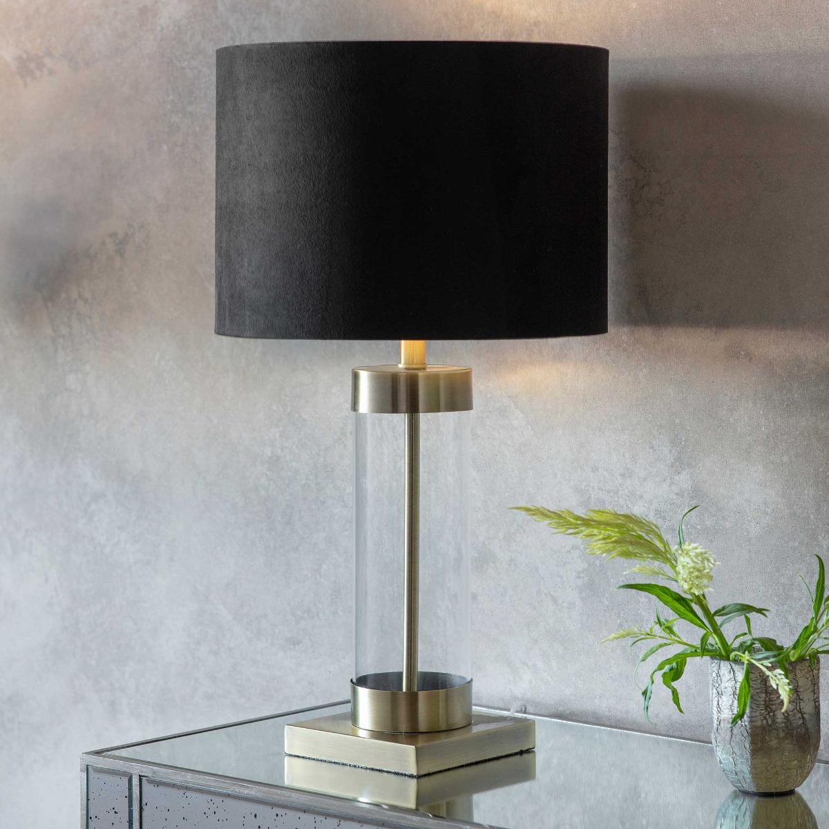 Gold Glass Table lamp | Barker & Stonehouse – image 3