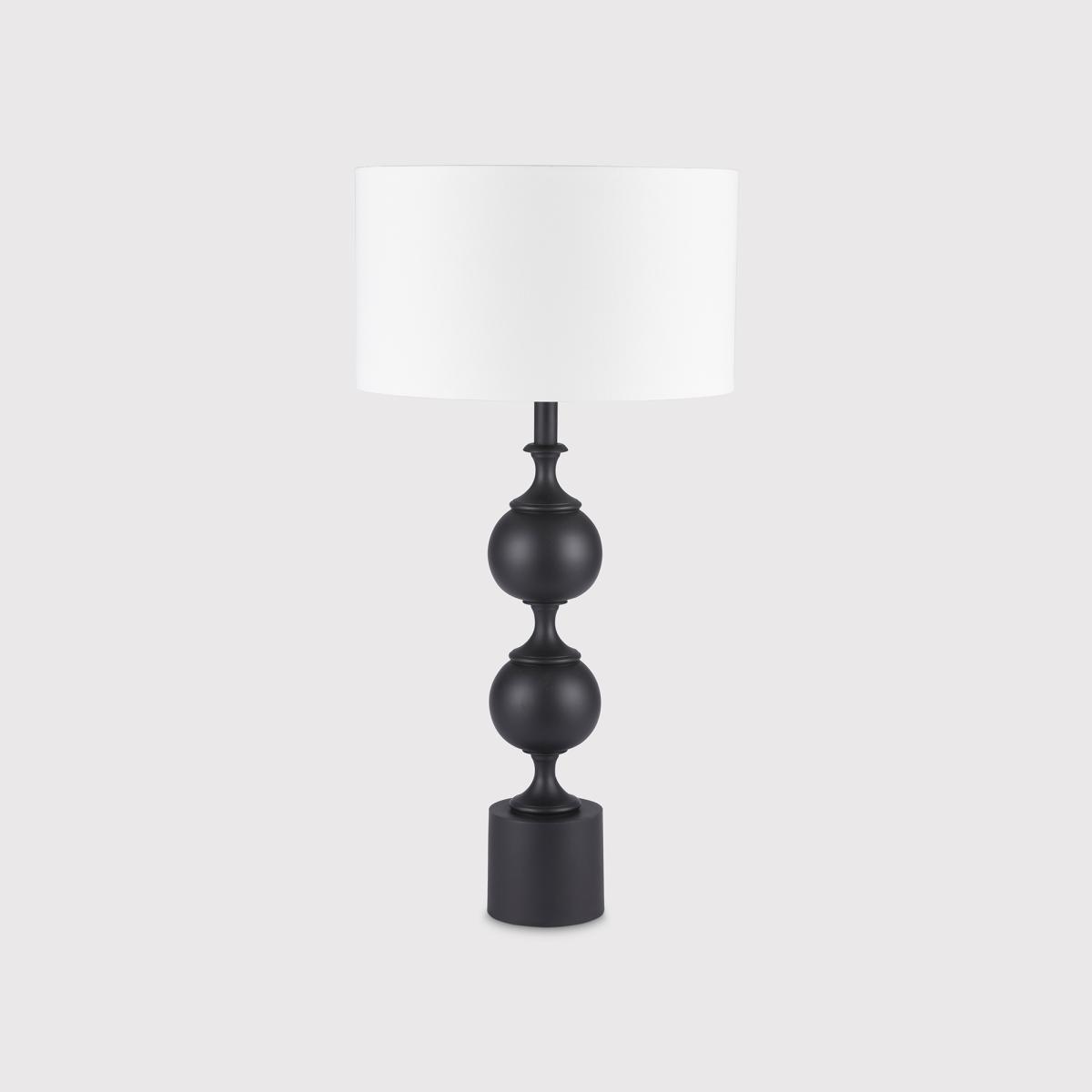 Monochrome Sculpted Lamp, White | Barker & Stonehouse – image 2