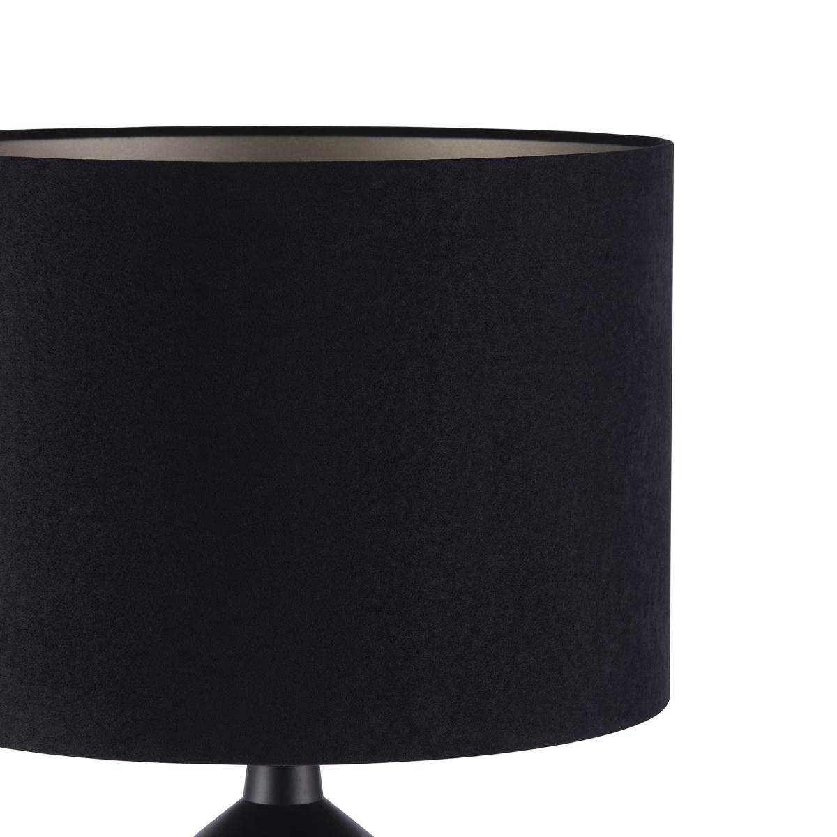 Shaped Black Table Lamp, Round | Barker & Stonehouse – image 3