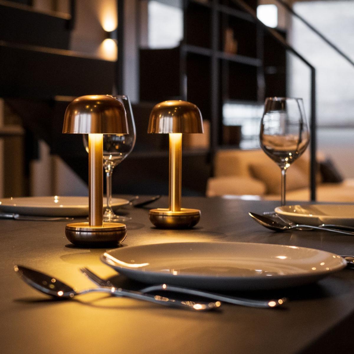 Light Gold Two Table Light – image 4