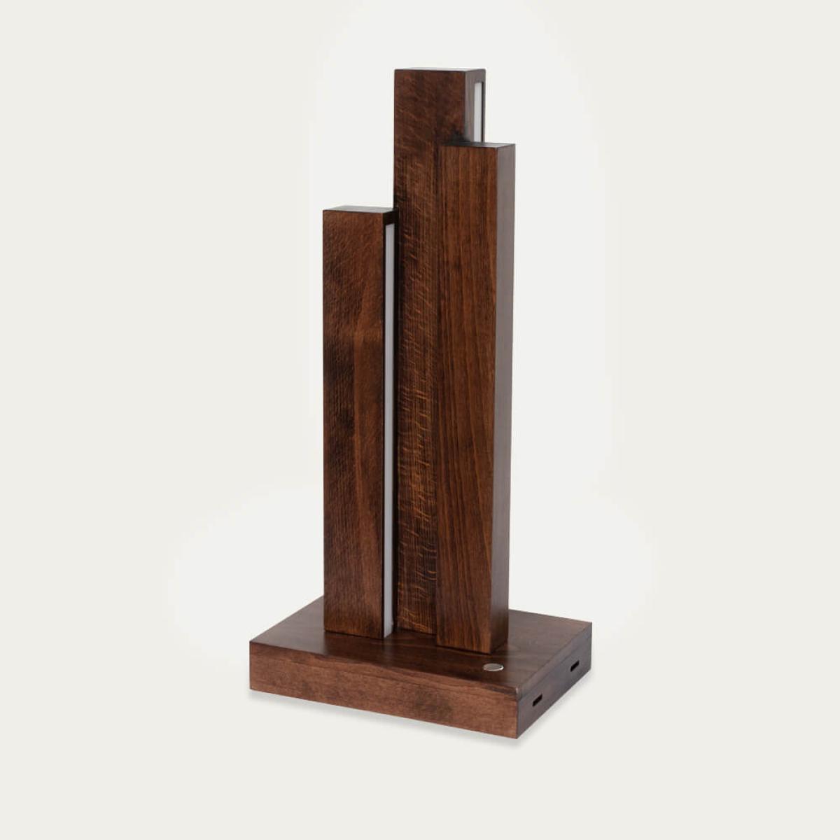 Walnut Horizon I Table Lamp