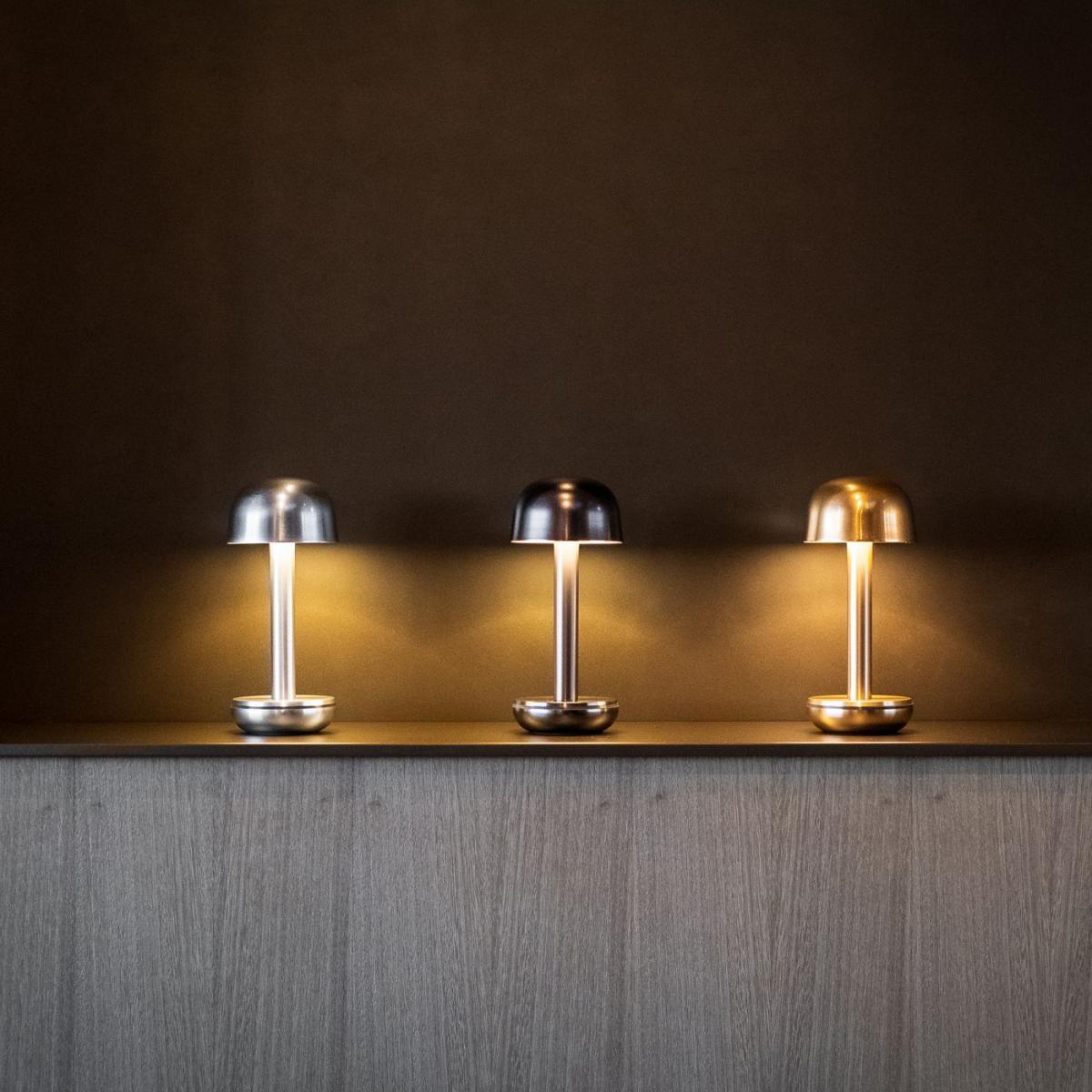 Light Dark Titanium Two Table Light – image 2