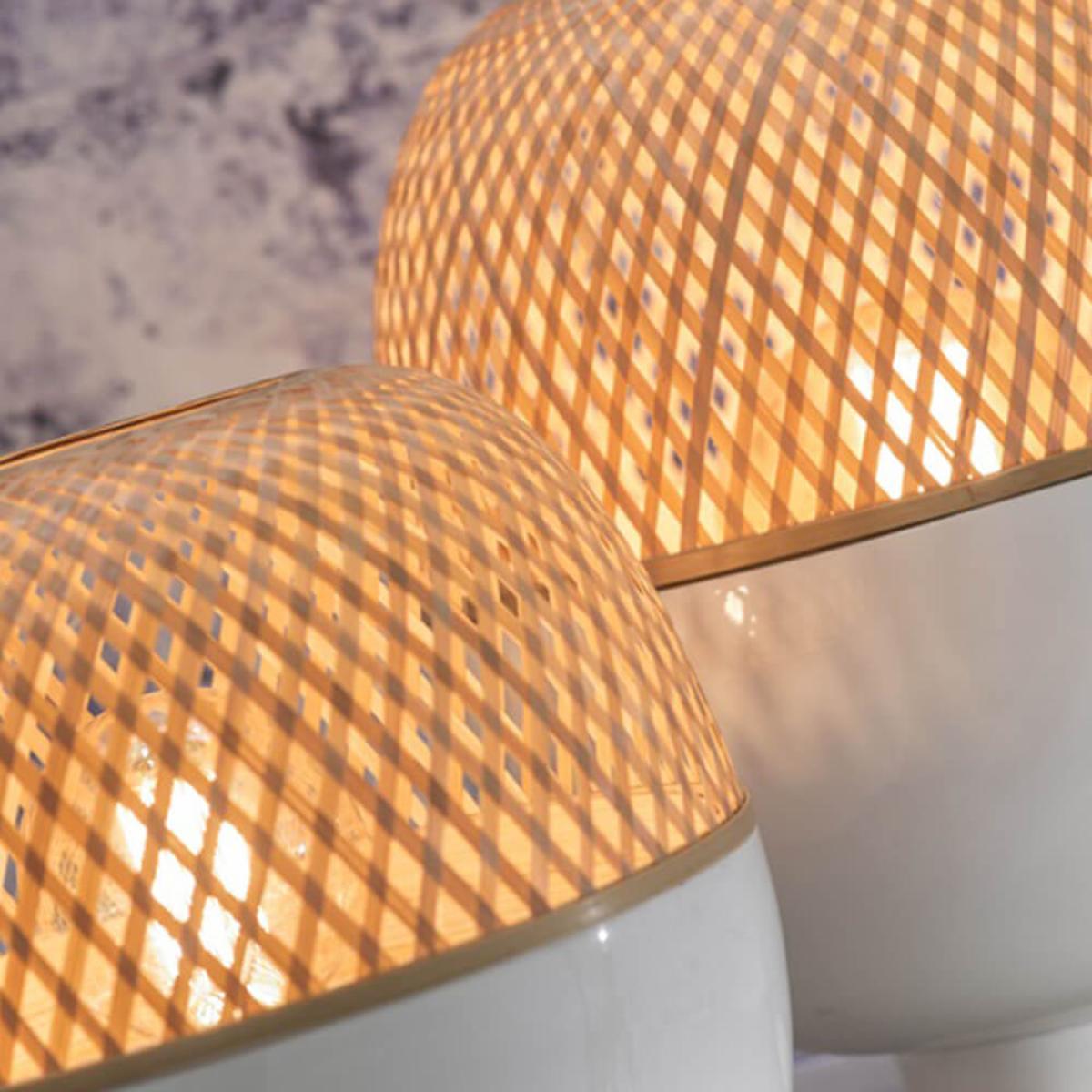 Mekong Round Bamboo Table Lamp- S – image 2