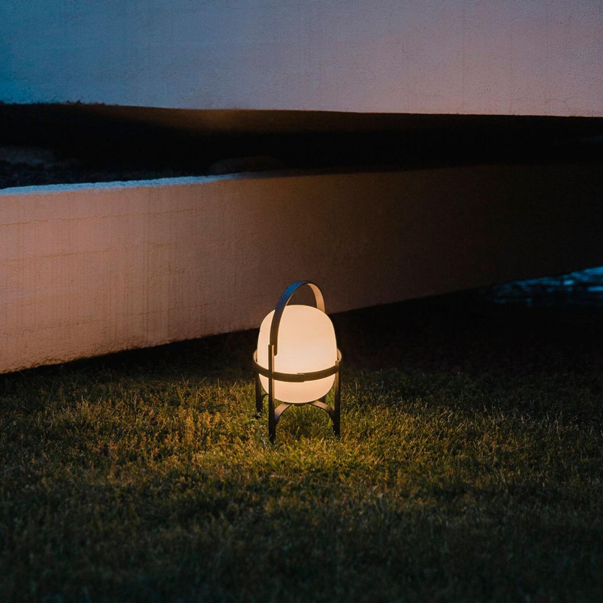 Olive Green Cestita Alubat Table Lamp – image 4