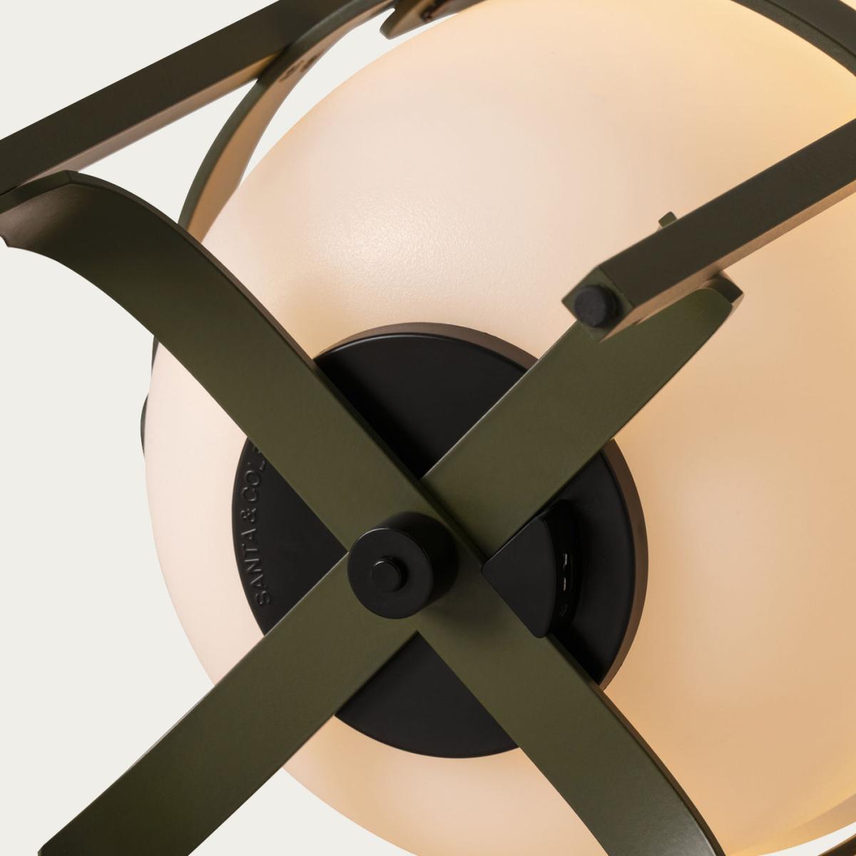Olive Green Cestita Alubat Table Lamp – image 5