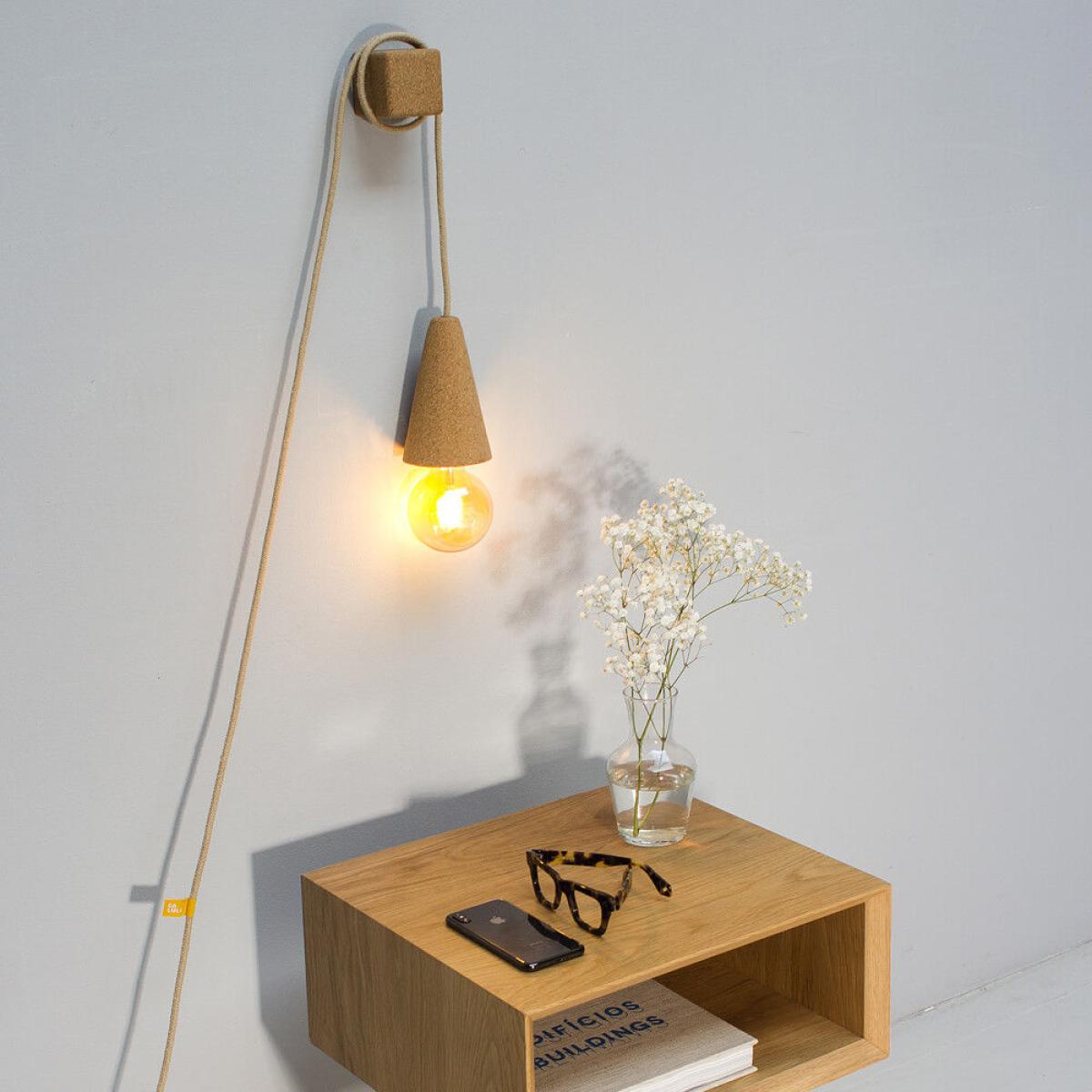 Sand Beige Sino Pose Desk/Wall Lamp – image 2