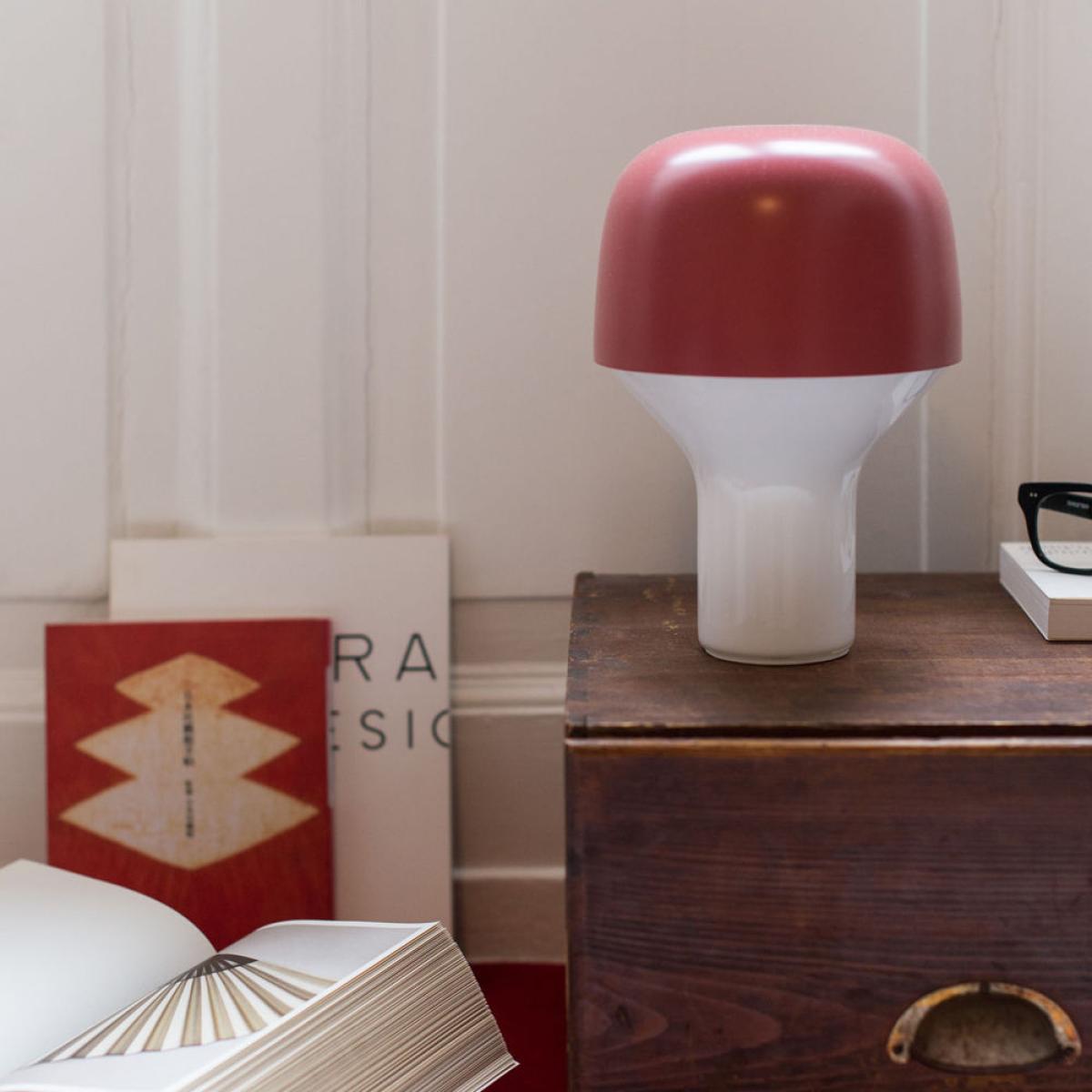 Dark Red Cap Table Light – image 2