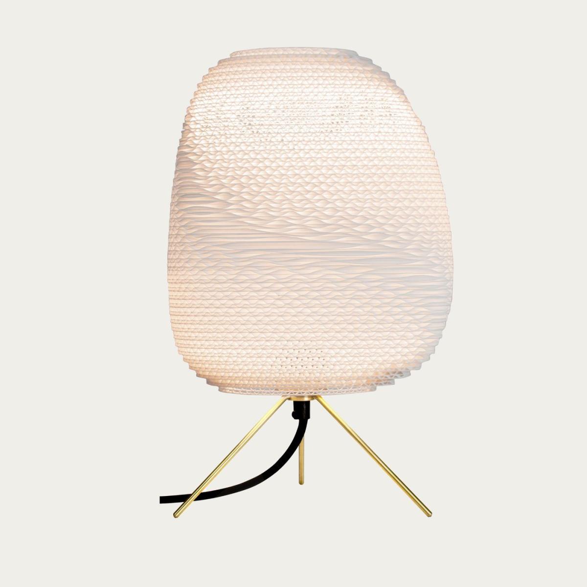 White Ebey Table Lamp – image 3
