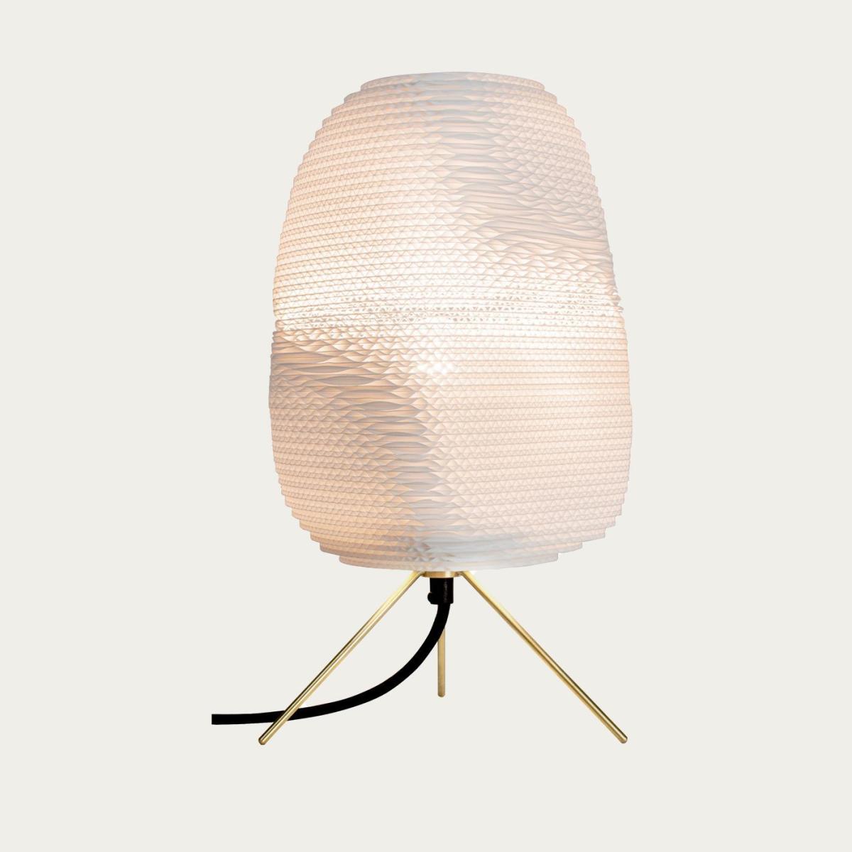 White Ebey Table Lamp – image 4