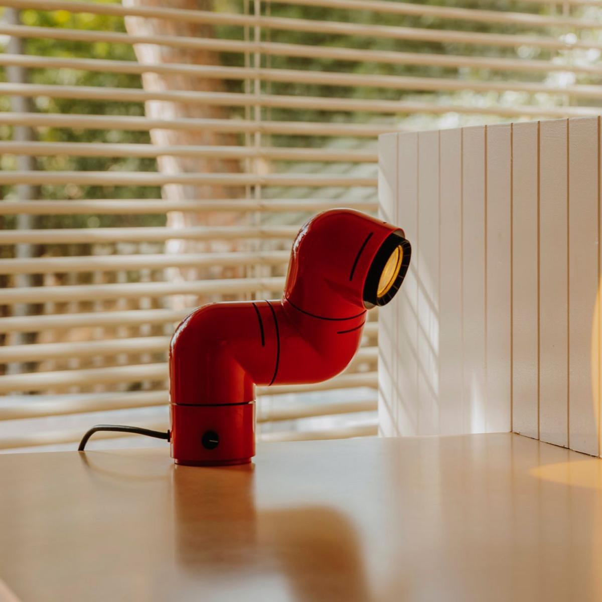Red Tatu Table Lamp - UK Plug – image 8
