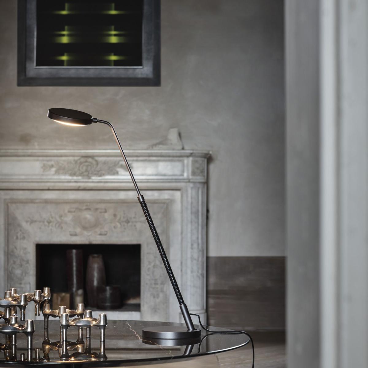 Cognac Spoon Table Lamp - EU Plug – image 2