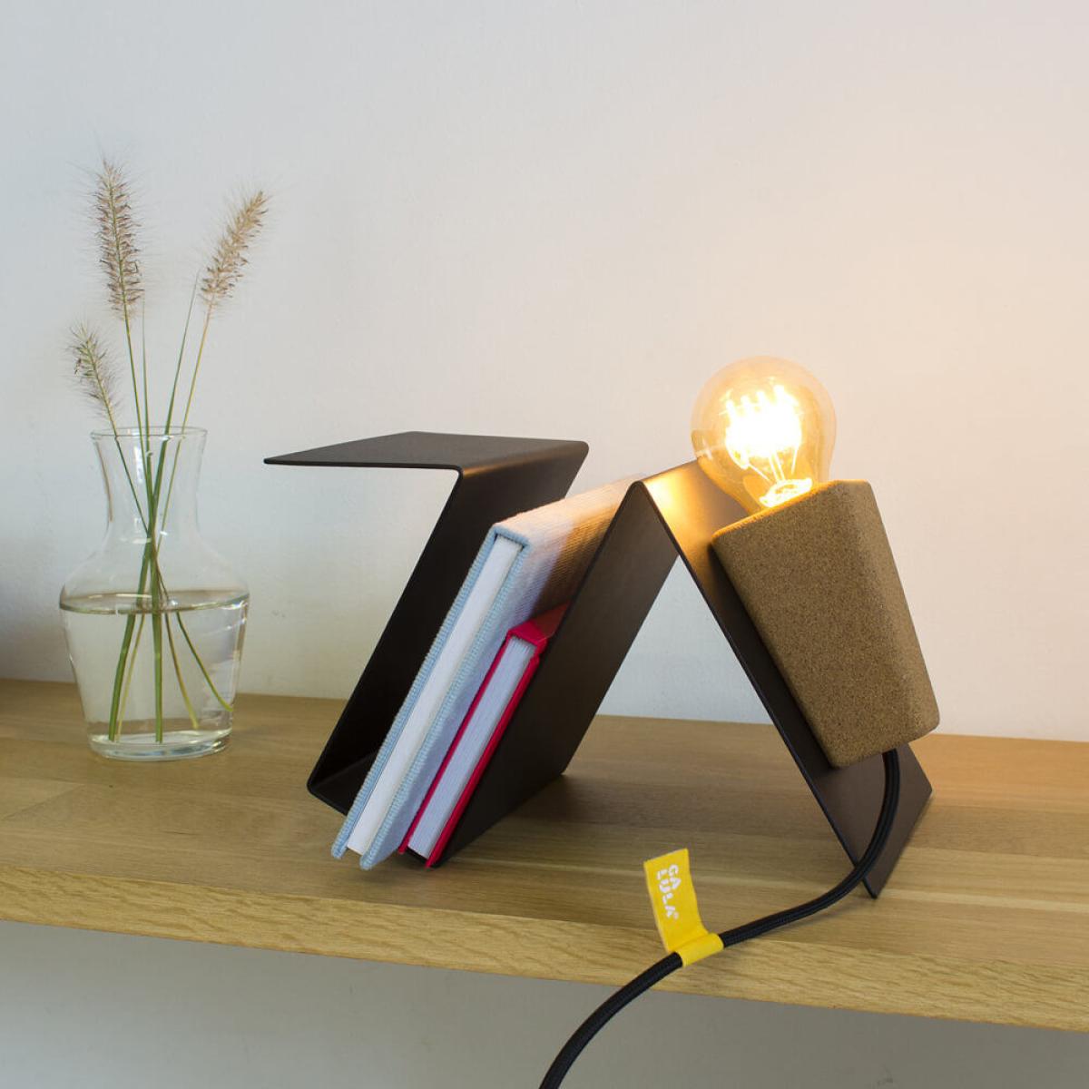 Black Base and Black Cable Glint #3 Desk Lamp – image 2