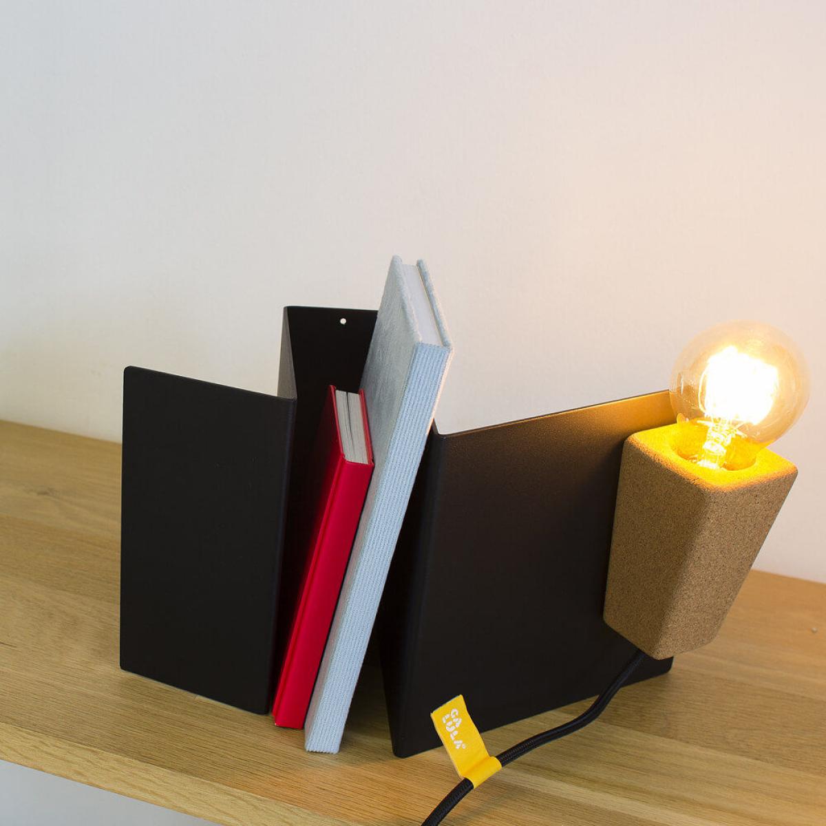 Black Base and Black Cable Glint #3 Desk Lamp – image 4