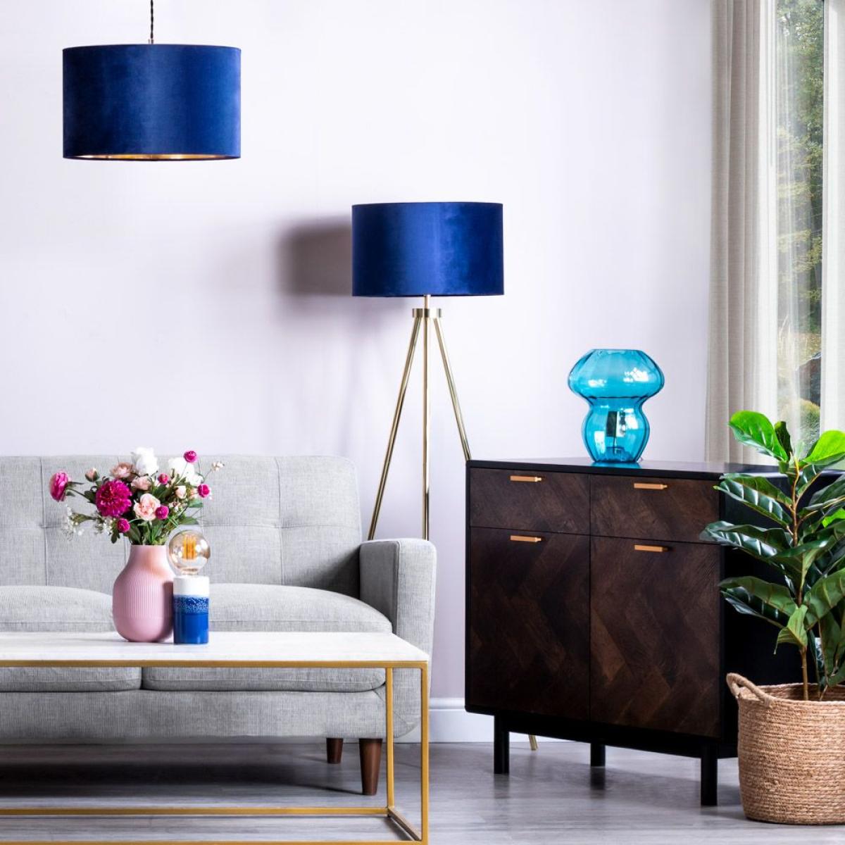 Mushroom Table Lamp, Teal – image 6