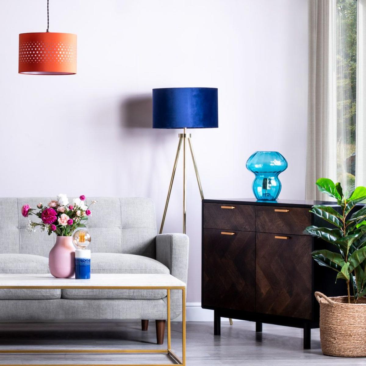Mushroom Table Lamp, Teal – image 7