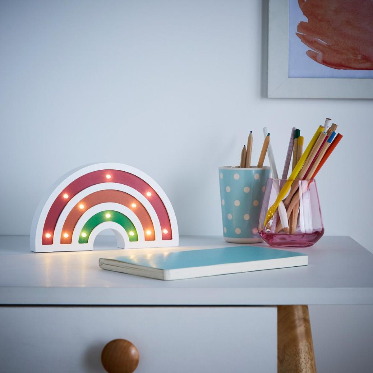 Glow Rainbow Table Lamp, White – image 2