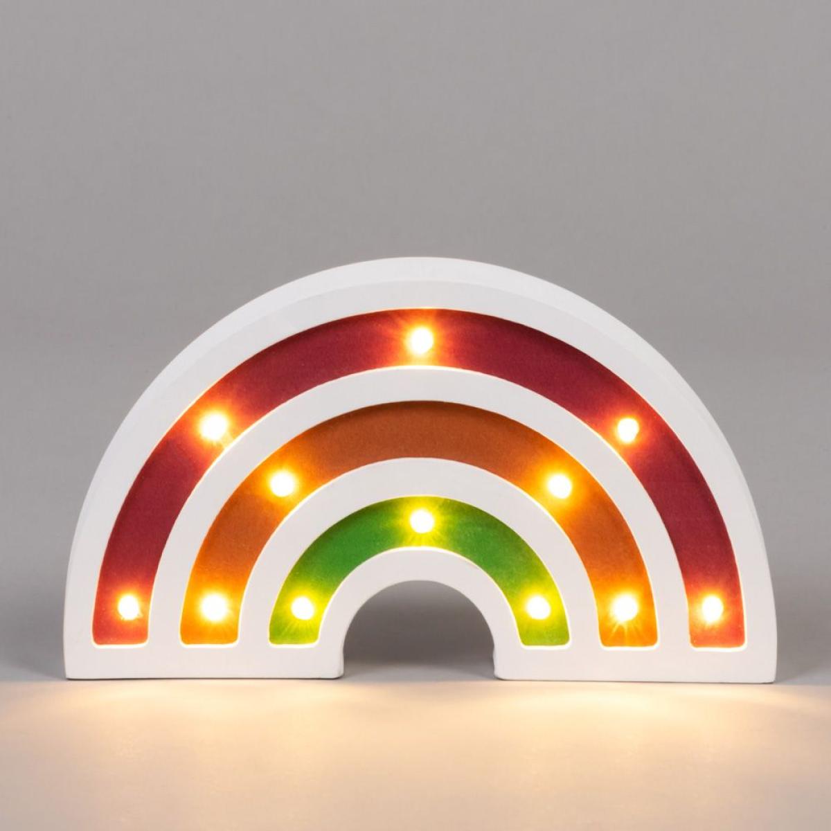 Glow Rainbow Table Lamp, White – image 3