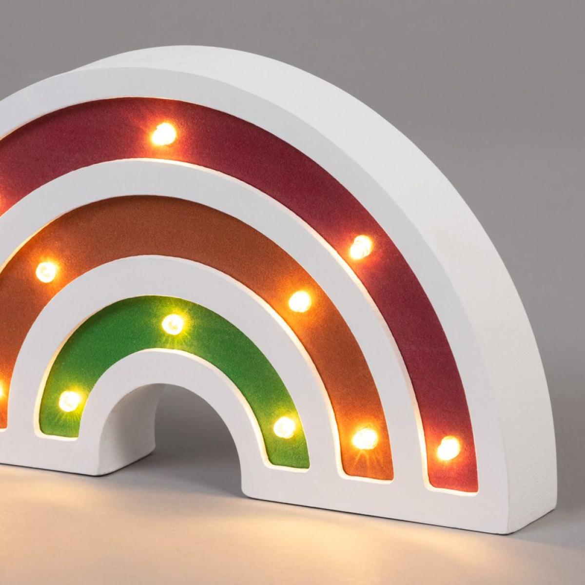 Glow Rainbow Table Lamp, White – image 5