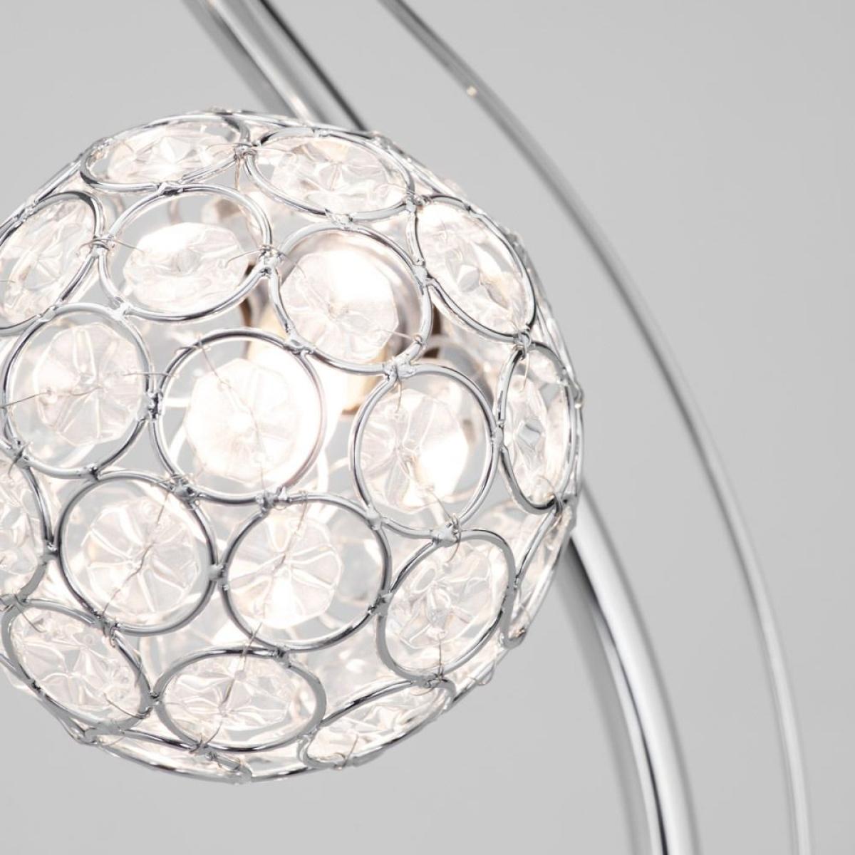 Orianna Table Lamp, Chrome – image 6