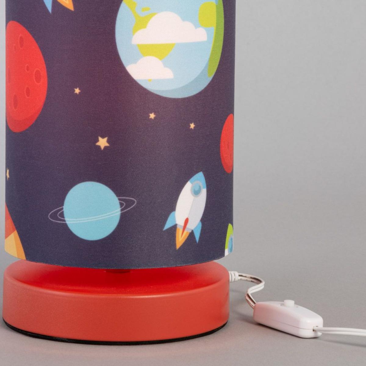 Glow Outer Space Table Lamp, Blue – image 5