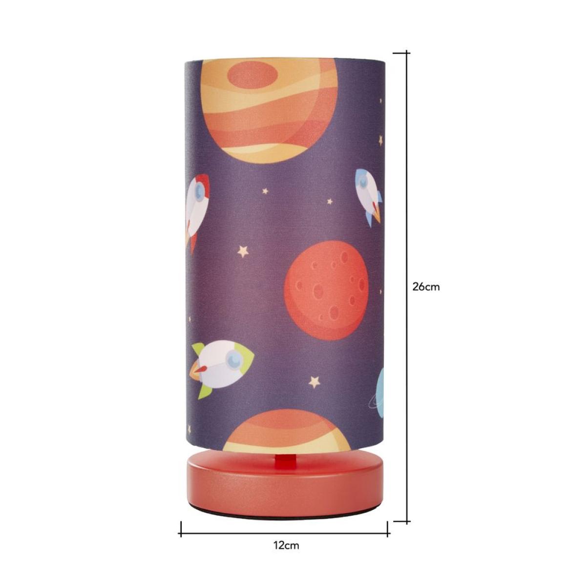 Glow Outer Space Table Lamp, Blue – image 6