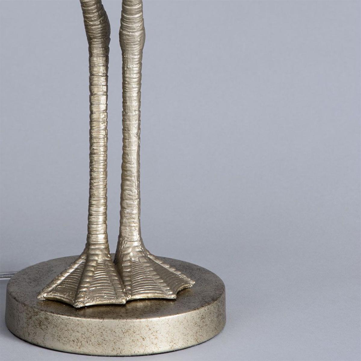 Ada Ostrich Legs Table Lamp, White and Gold – image 5