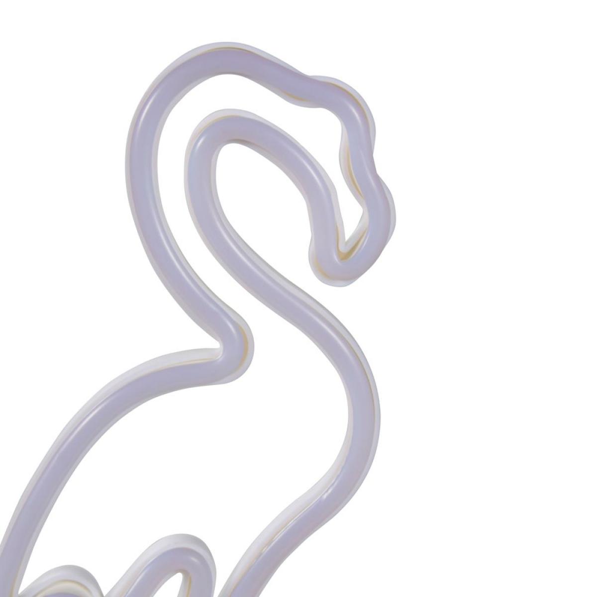 Glow Flamingo Neon Table Lamp, Pink – image 6