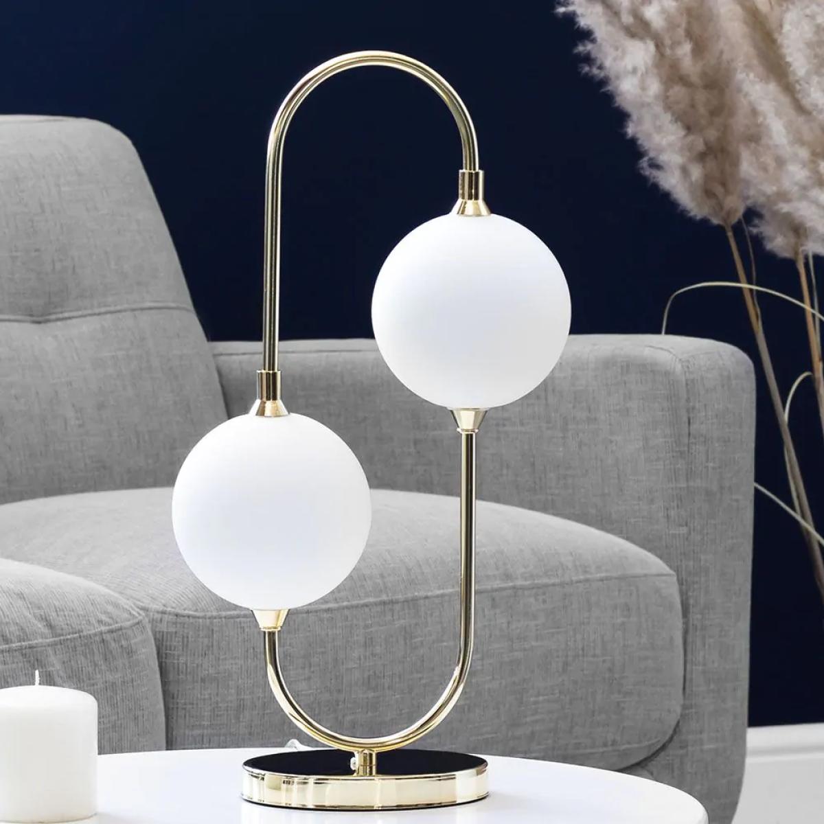 Beryl LED Table Lamp, Brass – image 2