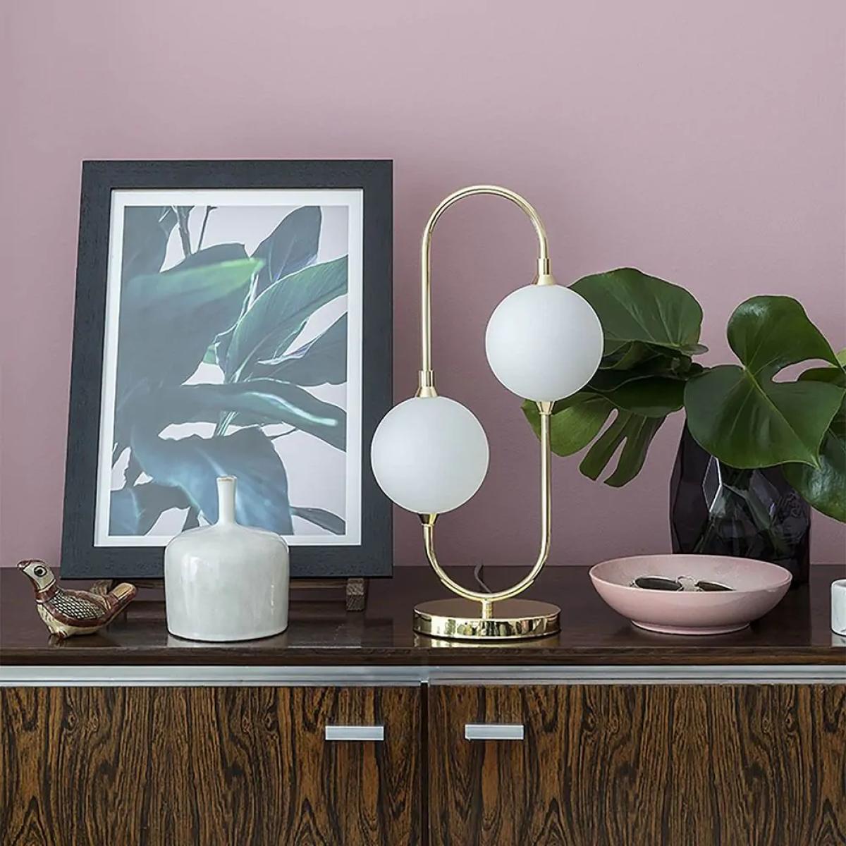 Beryl LED Table Lamp, Brass – image 4