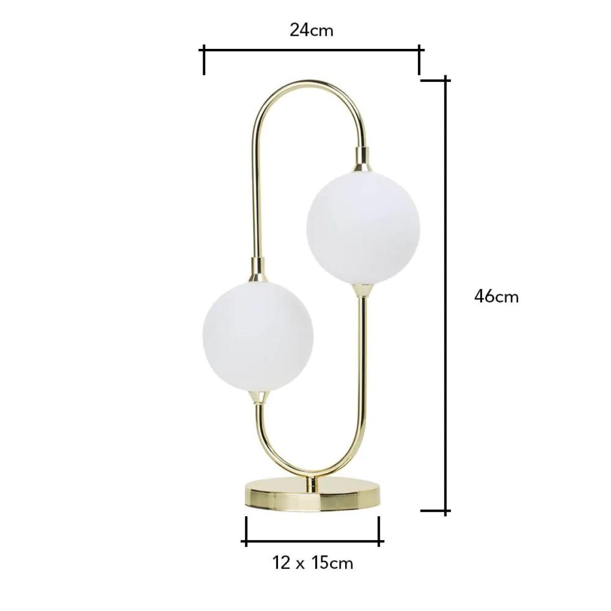 Beryl LED Table Lamp, Brass – image 8