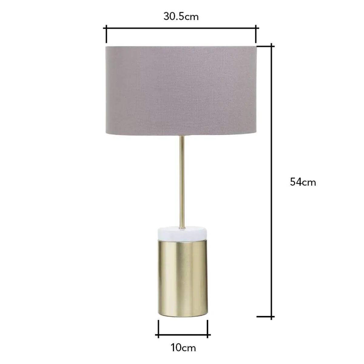 Runis Table Lamp, Brass – image 2