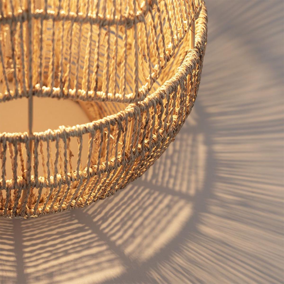 Jute String Table Lamp, Natural – image 5
