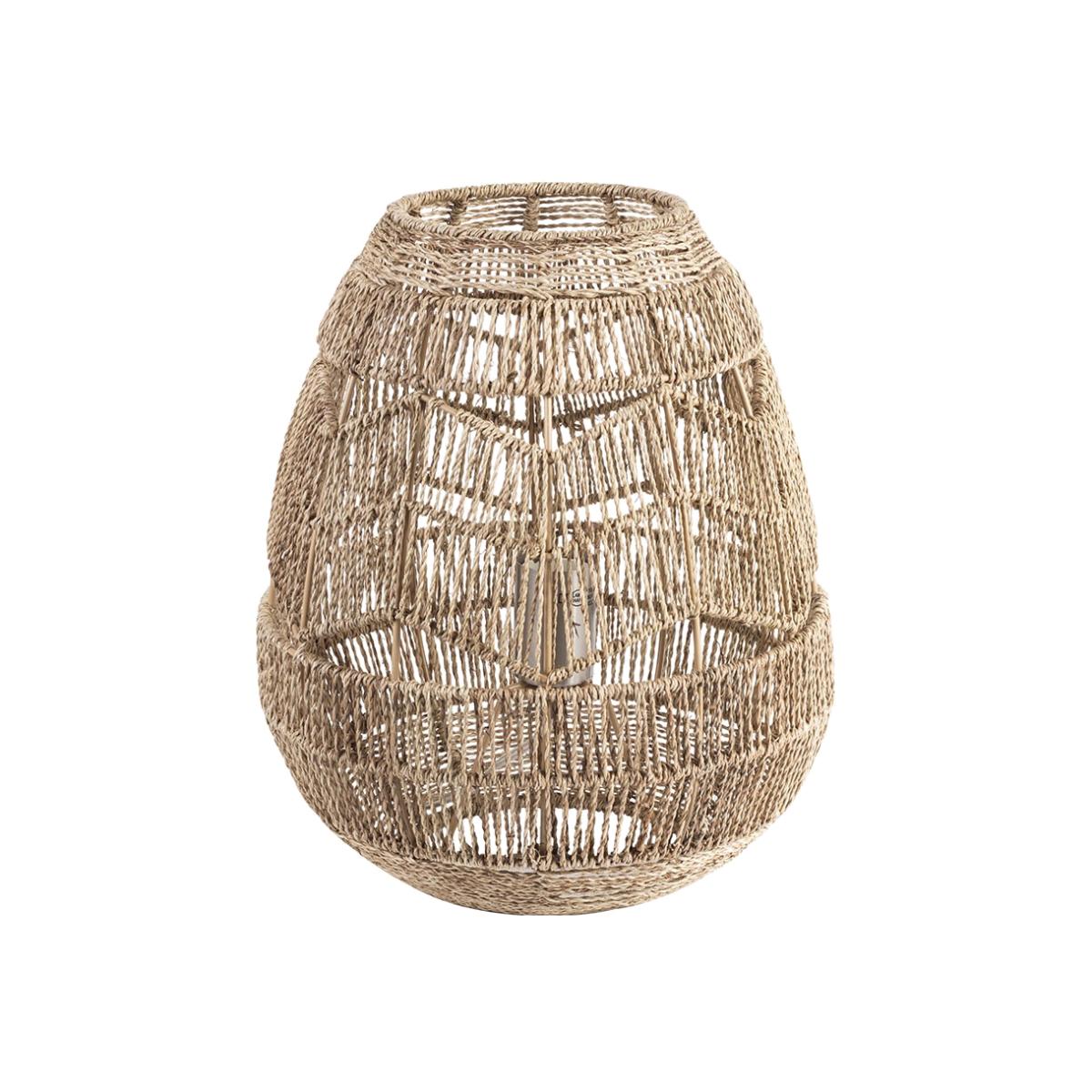 Jute String Table Lamp, Natural – image 1