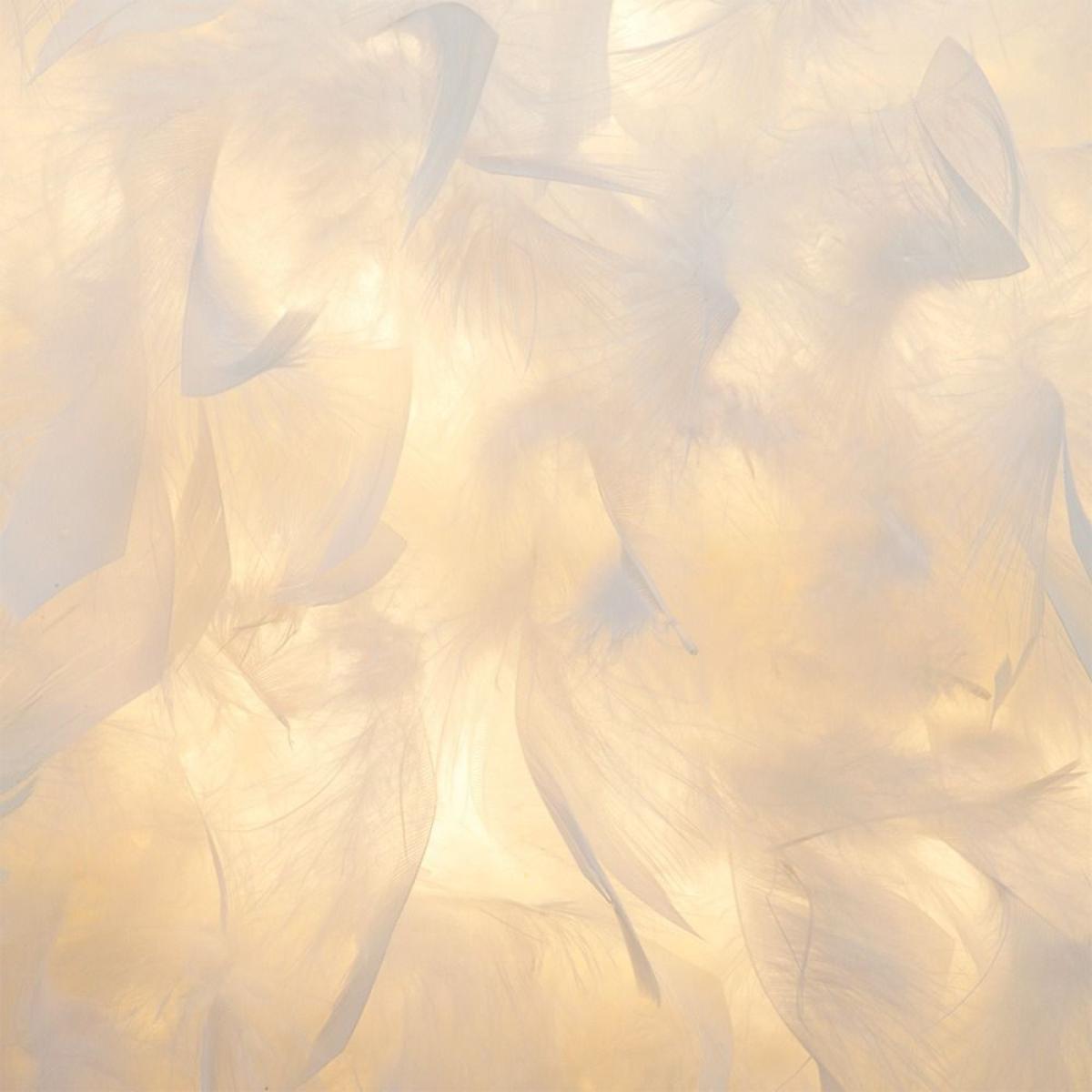 Plume Feather Tripod Table Lamp, Brass – image 5