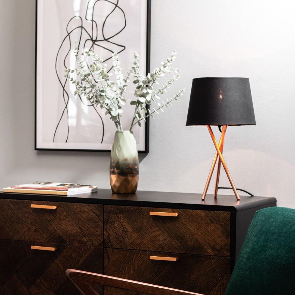 Drey Table Lamp, Brushed Copper – image 2