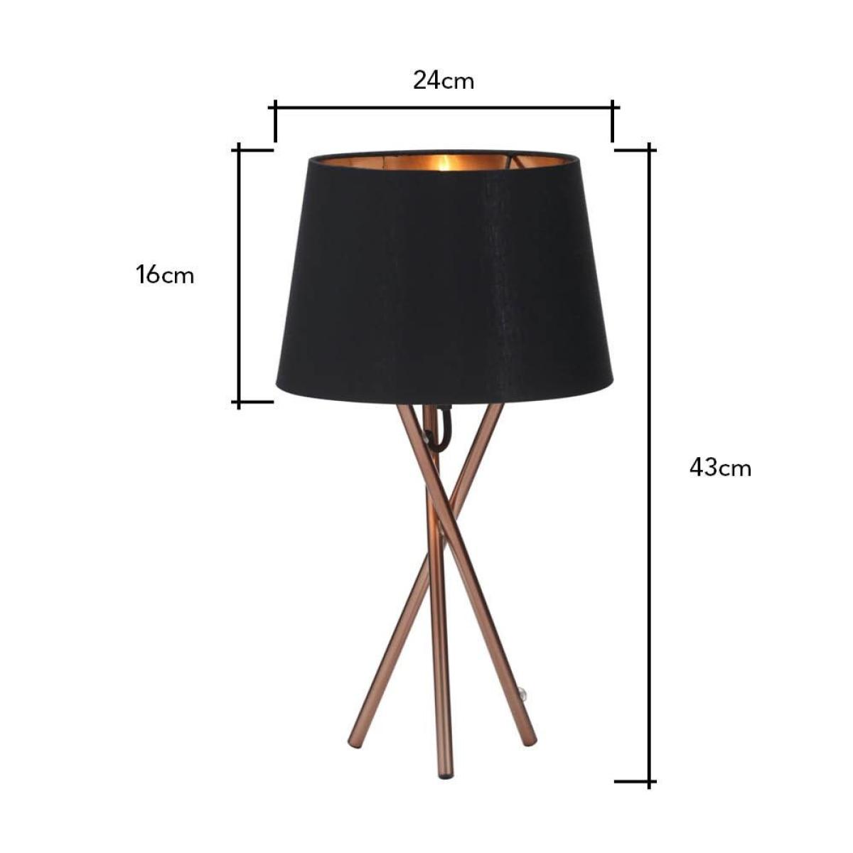 Drey Table Lamp, Brushed Copper – image 6