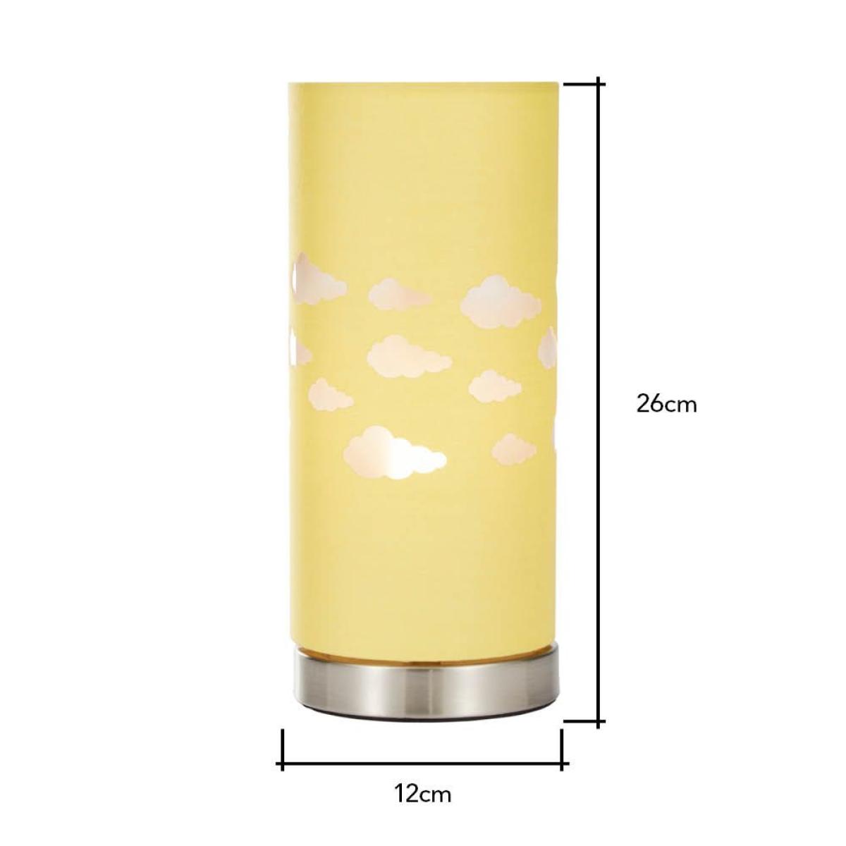 Glow Clouds Table Lamp, Ochre – image 6