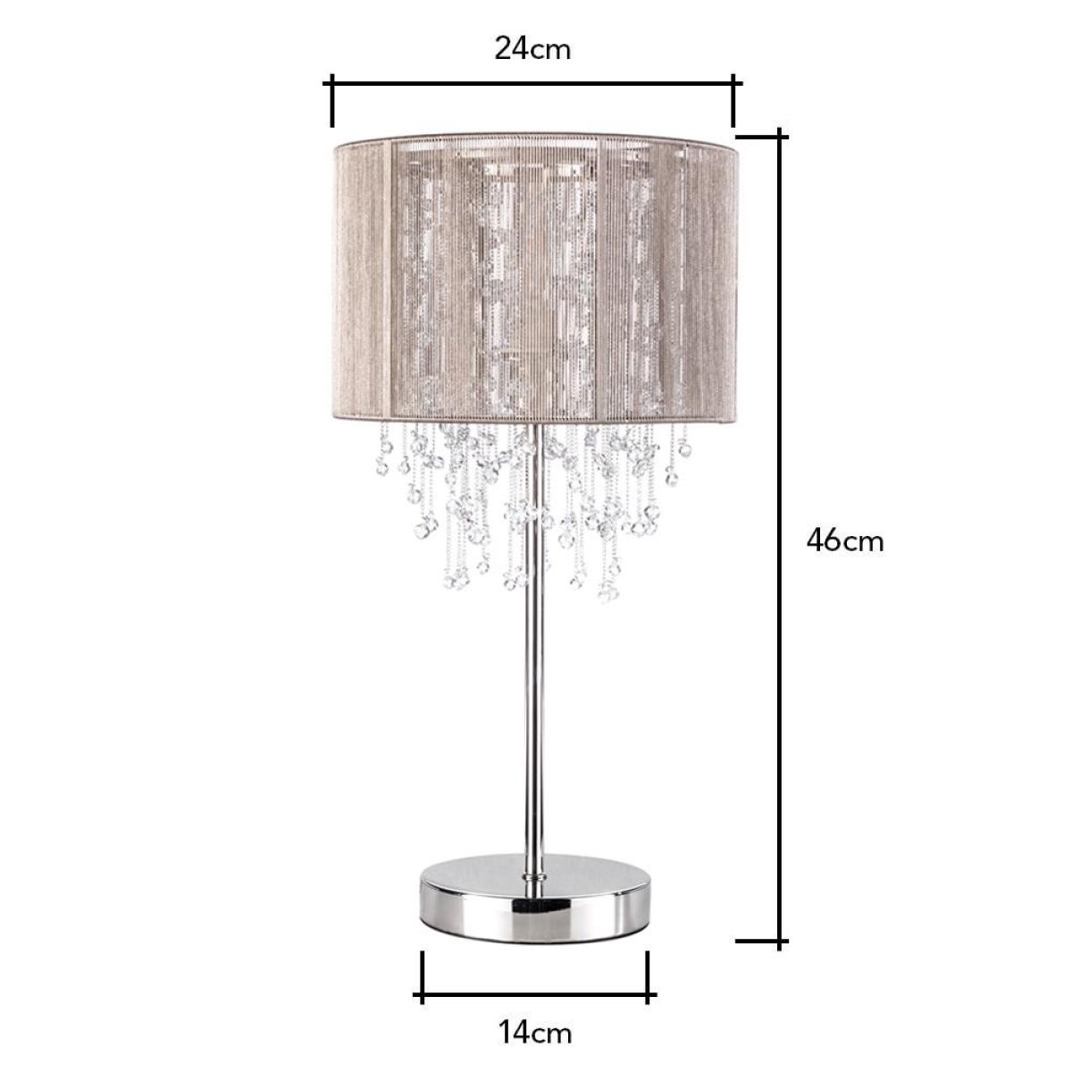 Viola Table Lamp, Champagne – image 6